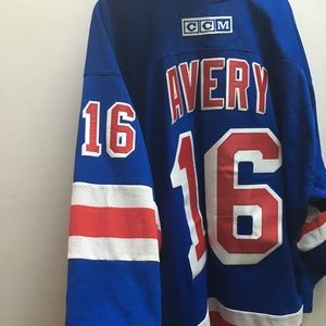 New York Rangers S. Avery Jersey